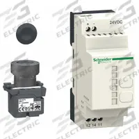 SCHNEIDER ELECTRIC Wireless Push Button Kit: 22 mm Panel Mounting Size, XB4R (MPN XB4RFA02). Key specifications — Manufacturer Part Number: XB4RFA02; Action: Momentary; Components Included: Transmitter; Head/Lens Color: White (2); Head Material: Metal; Legend: None; Operator Illumination: Non-Illuminated; Operator Material: Metal.