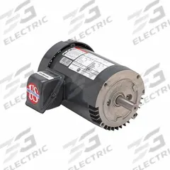 U.S. MOTORS General Purpose Motor: Rigid Base Mount, Totally Enclosed Fan Cooled, 7 1/2 hp, 575V AC (MPN S7P2GCR). Key specifications — Brand: U.S. MOTORS; Nameplate Voltage @ 60 Hz: 575V AC; Full Load Current @ 60 Hz: 7.2 A; Nameplate RPM @ 60 Hz: 1,765 RPM; Motor Enclosure: TEFC.