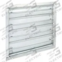 27"H-W 12"L Squ Stl Mtrzd Cntrl Dampr: 12 in L, 27 in H, 27 in W, 1 1/2 in Flange Wd, Steel, Single (MPN 3C727). Key specifications — Nameplate Voltage: 100/240V AC; Blade Type: Flat Blade; Brand: DAYTON; Maximum Air Velocity: 3500 fpm; Switch Action: Normally Open.
