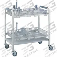 Laboratory Glassware Cart Basket: 32 in Overall Lg, 18 in Overall Wd, 4 in Overall Ht, Steel, White (MPN 8040100). Key specifications — Brand: LABCONCO; Product Type: Lab Cart; Cart Material: Steel.