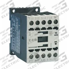EATON IEC Magnetic Contactor: Non-Reversing, 4 Poles, 4NO Contacts, 12 A, 208V AC Coil (MPN XTCF020B00E). Key specifications — Brand: EATON; Integrated Surge Suppression: Yes.