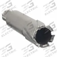 SLUGGER BY FEIN Annular Cutter: 1 11/16 in Cutter Dia, 3 in Max Cutting Dp, Bright, Carbide (MPN 63127629110). Key specifications — attr253884: No; attr253885: Bright; attr253886: Carbide; attr253887: Weldon Flat; attr253888: Fractional Inch; attr277149: SLUGGER BY FEIN.