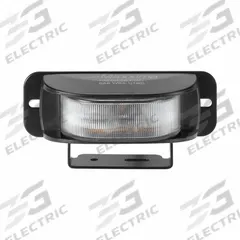MAXXIMA Surface Mount Emergency Warning Light: Emergency Vehicle Area Light, Amber, 13 W Watt, Clear (MPN M20495YCL). Key specifications — Brand: MAXXIMA; Lens Color: Clear; Number of Flash Patterns: 21; Operating Voltage: 12/24V DC; Light Class Rating: SAE Class 1.