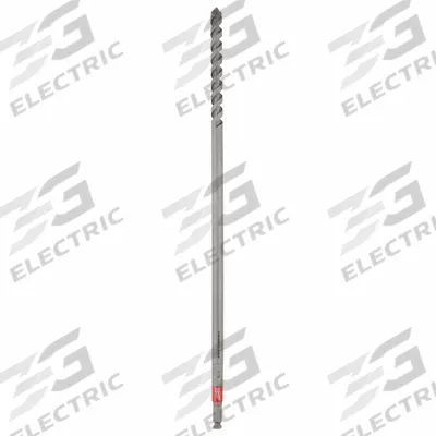 MILWAUKEE Auger Drill Bit: 11/16 in Drill Bit Size, 22 in Overall Lg, Hex Shank - Pole Auger Drill Bits