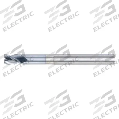 WIDIA HANITA Square End Mill: Carbide, 3 Flute, 3/4" Mill Dia, 1" LOC, 7" OAL (MPN 4AN319067) - Reduced-Neck Carbide Square End Mills for Aluminum