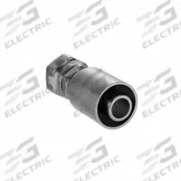 PARKER Hydraulic Crimp Fitting: Steel x Steel, Straight, -16 For Hose Dash Size, Female x Genderless (MPN 1JC77-16-16). Key specifications — Fitting Gender: Female x Genderless; Fitting Connection Type: ORS x Crimp; For Hose Dash Size: -16; Thread Size: 0.511"-27; Brand: PARKER.