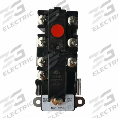 APPROVED VENDOR Limit Control/Thermostat: Mfr Part # 6XZV5 - Electric Water Heater Controls