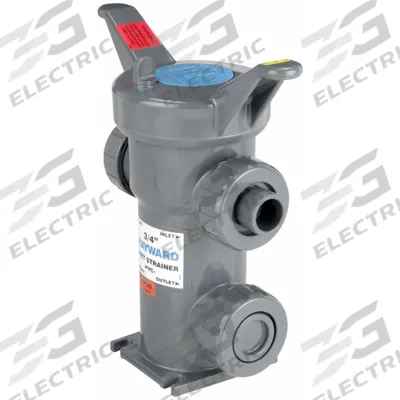 HAYWARD Basket Strainer: PVC, 0.0313 in Screen Size, Single, Socket and Threaded - PVC Basket Strainers