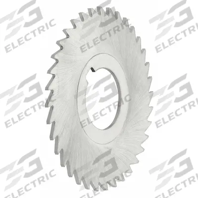 KEO Slitting Saw: Concave, High Speed Steel, 8" Dia, 1/8" Thick, 1-1/4" Arbor - Concave High-Speed Steel Slitting Saws
