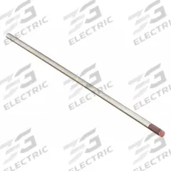 WESTWARD Tungsten Electrode: Zirconiated, 3/32 in x 7 in, Brown, EWZr-.03, 10 PK (MPN 31GH76). Key specifications — Brand: WESTWARD; Overall Length: 7 in; AWS Classification: EWZr-.03; Welding Current Designation: AC; Color: Brown.