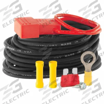 CURT Automotive Electrical Plug: 20 ft Wire Lg (MPN 55151) - Fleet and Vehicle Maintenance