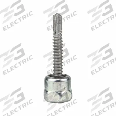 SAMMYS Rod Anchor: 1/4 in Overall Dia, 1 1/2 in Overall Lg, 1/4 in Screw Size - Rod Hangers for Steel