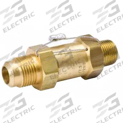 MUELLER Pressure Relief Valve: Straight-Thru, 451 psi to 700 psi, 3/8 in Male NPT - Refrigeration Pressure Relief Valves