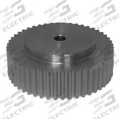 DAYTON Timing Pulley: Trapezoidal, Plain, For T5 Timing Belt Section, For 16 mm Belt Wd, 48 Teeth (MPN 27T5/48-0). Key specifications — Brand: DAYTON; Tooth Profile: Trapezoidal; Finish: Plain.