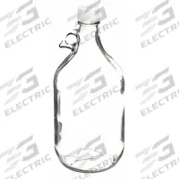 QORPAK Jug: Colorless, Safety Coated Bottle, Glass, 2.5 L, 137 mm, Includes Closure, Screw On Cap (MPN GLC-02234). Key specifications — attr1371258: Yes; attr1371256: Shouldered; attr1371264: QORPAK; attr1371229: Safety Coated Bottle.