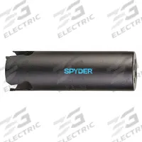 SPYDER Hole Saw: 2 in Saw Dia., 1 Teeth per Inch, 6 1/4 in Max. Cutting Dp, 5/8"-18 Thread Size (MPN 600827). Key specifications — attr1098070: 1; attr1098087: SPYDER; attr1098073: 5/8"-18.