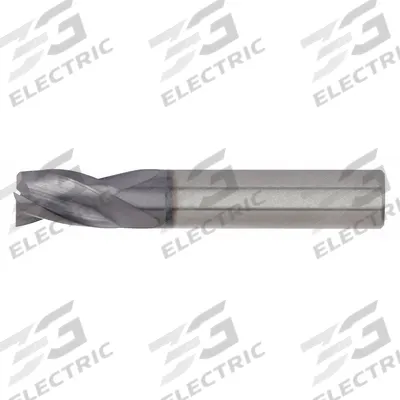 WIDIA HANITA Square End Mill: Carbide, TiAlN Coated, 3 Flute, 3/4" Mill Dia, 2-1/4" LOC - General Purpose Carbide Square End Mills
