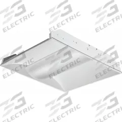 LITHONIA LIGHTING Recessed Troffer: 2 ft Lg, 2 ft Wd, 3,299 lm, 3500K, 26.2 W, 120 to 277V AC (MPN 2VTL2 33L ADP EZ1 LP835 N100). Key specifications — attr1261884: 120 to 277V AC; attr1261878: LITHONIA LIGHTING; attr1261883: (2) Lamp T8; attr1261870: 3500K; attr1261880: Yes.