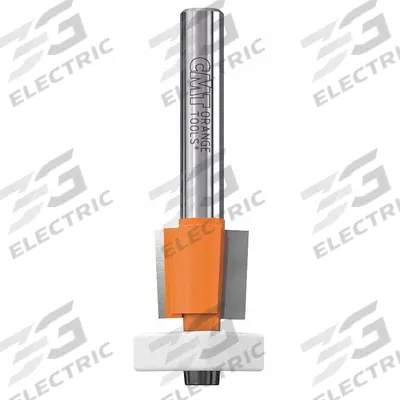 CMT Flush Trim Profile Router Bit: Fractional Inch, Carbide Tipped, 1/2 in Cutter Dia. - Flush-Trim Profile Router Bits
