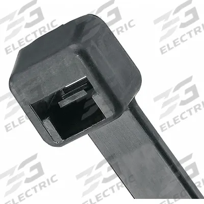 PANDUIT Cable Tie: 14 1/2 in Nominal Lg, 4 in Nominal Max. Bundle Dia., 0.14 in Wd - All Purpose Nylon Cable Ties