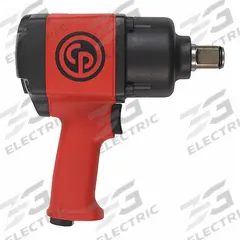CHICAGO PNEUMATIC Air Impact Wrench: Compact, 1 in Drive, Pistol-Grip, Square, 3/8 in NPT Air Inlet (MPN CP7773). Key specifications — attr1321013: NPT; attr1321019: Compact; attr1321030: CHICAGO PNEUMATIC; attr1321012: Standard; attr1321025: Square.