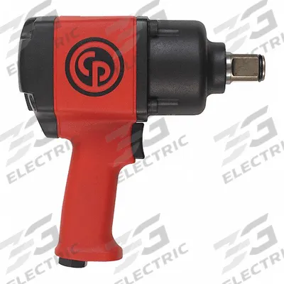 CHICAGO PNEUMATIC Air Impact Wrench: Compact, 1 in Drive, Pistol-Grip, Square - Compact Pistol-Grip Impact Wrenches