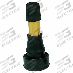 HALTEC High Pressure Tire Valve: High Pressure Tubeless Tire Valve, Snap-In, 180° Valve Stem Angle (MPN TV-600-HPA-500). Key specifications — Valve Type: Snap-In; Thread Size: 0.305-32; Valve Shape: L-Shape; Color: Black; Product Type: High Pressure Tubeless Tire Valve; Compatible Vehicle Type: Transporting Mobile Homes; Material: Metal; Brand: HALTEC.