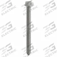 DEWALT Concrete Anchor Screw: 2 3/4 in Overall Lg, 1/4 in Dia, Stainless Steel, External Hex, 100 PK (MPN DFM4EUH335). Key specifications — Material Grade/Class: 410; Removable: Removable; System of Measurement: Inch; Brand: DEWALT; Screw Anchor Type: Concrete Screw Anchor.