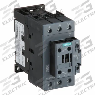 Siemens Magnetic Contactor: Non-Reversing, 3 Poles, 3NO Contacts, 80 A - Non-Reversing IEC Contactors