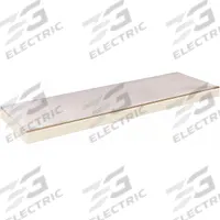 HALLOWELL Boltless Shelf: 96 in x 48 in, 650 lb Load Capacity, Particleboard, Tan, Boltless Shelf (MPN DRCCPL9648PT). Key specifications — Decking Material: Particleboard; Includes: Center Support; Shelf Configuration: Single Straight; Color: Tan; Frame Material: Steel; Brand: HALLOWELL; Frame Finish: Powder Coated; Product Type: Boltless Shelf.