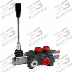 CHIEF Hydraulic Directional Control Valve: Four-Way / Three Positions, Tandem Center, 1 Spools (MPN 220906). Key specifications — attr1017968: CHIEF; attr1017969: Tandem Center; attr1018005: Spring Center To Neutral.