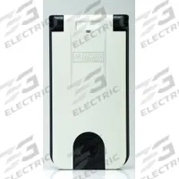 MURRELEKTRONIK Plug Housing: 1-Way Mounting Frame, Black Nylon Housing, Gray PBT Lid, IP65 (MPN 4000-68514-0000001). Key specifications — Brand: MURRELEKTRONIK; IP Rating: IP65; Product Type: Frame with Cover; Color: Black; Material: Nylon; Compatible Inserts: Modlink MSDD Panel Interface Inserts; Housing Type: 1-Way Mounting Frame.