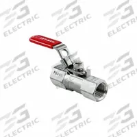 HAM-LET Manual Two-Way Ball Valve: 1/2 in, Stainless Steel, Straight, FBSPP x FBSPP, Two-Piece (MPN H-710-SS-G-1/2-T-LD). Key specifications — Brand: HAM-LET; Handle: Locking Lever.