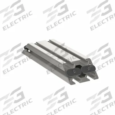 80/20 45° Support: 45° Support, 25 Series, 160 mm x 50 mm x 25 mm, For 6 1/2 mm Slot Wd - 45° Corner Supports
