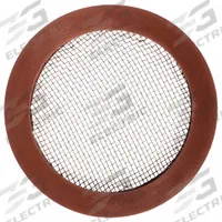 Cam and Groove Gasket: 1/2 in For Coupling Size, Brown, 1 in Outside Dia, Flat with Screen, FKM (MPN ZUSA-CAM-V100S-1/2). Key specifications — Color: Brown; Color Code Stripe: None; Metal Detectable: No; Durometer: 60A; Gasket Material: FKM; Brand: USA INDUSTRIALS.