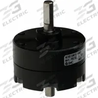SMC Rotary Air Actuator: Single Vane Actuator, 180° Rotation Angle, 4 in-lb Output Torque, Metric (MPN NCRB1BW15-180S). Key specifications — attr293632: NCRB1BW15-180S; attr294754: SMC; attr947098: Non-Magnetic Piston; attr947108: Basic; attr947133: Metric; attr1108504: Side Ported.