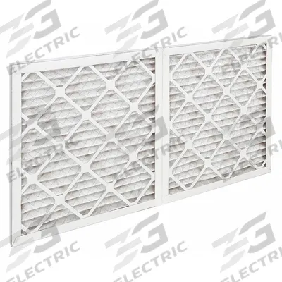 GRAINGER Pleated Air Filter: 19 in x 45 in x 1 in, MERV 8 - MERV 8 Pleated Air Filters