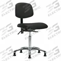Ergonomic Chair: Vinyl, Armless, Ht Range 21 1/2 in to 29 in, 18 1/2 in Seat Wd, 17 in Seat Dp (MPN BR-VMBCH-CR-T1-A0-NF-RG-8540). Key specifications — Foot Support: No; Back Tilt Backward: 13.5°; Back Tilt Forward: 10.5°; Base Material: Aluminum; Brand: APPROVED VENDOR; Product Type: Ergonomic Chair; ESD-Safe: Not ESD Safe; Seat Tilt Backward: 3°.