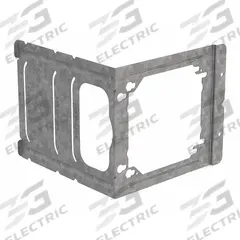 NVENT CADDY Mounting Bracket: Steel, Silver, For 1/2 Gangs, 6.03 in Overall Dp, 5.91 in Overall Wd (MPN C6). Key specifications — Brand: NVENT CADDY; For Number of Gangs: 2; Accessory Type: Electrical Box Bracket; Color: Silver; Material: Steel.