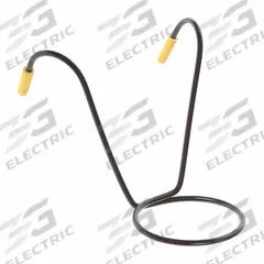 BAYCO Replacement Hook: Black/Yellow, 3.5 in Overall Lg, Repl Hook (MPN SL-208). Key specifications — Product Type: Replacement Hook; Compatible with Manufacturer Model Number: SL-507; Brand: BAYCO.