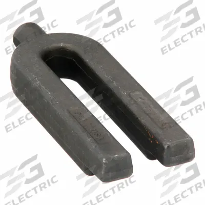 TE-CO Machine Clamp: For 1/2 in_5/8 in Stud Dia, 6 in L x 2 in W x 7/8 in H - U-Clamps