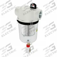 SOLBERG T-Style Medical Vacuum Filter: 0.1 micron Rating, 99.995% Efficiency, 13 1/2 in Outside Dia (MPN HV-UL234/2G-300C). Key specifications — attr101190: HV-UL234/2G-300C; attr101207: Polycarbonate; attr101193: SOLBERG.