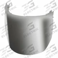 MILWAUKEE Face Shield Visor: 11 in Overall Wd, 9 in Overall Ht, Silver, Reusable, 10 PK (MPN 48-73-1437). Key specifications — Material: Polycarbonate; Brand: MILWAUKEE.