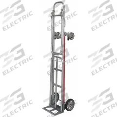 MAGLINER Convertible Hand Truck: 500 lb as Hand Truck, Dual-Handle, Silver, 14 in W x 8 in D (MPN STK8AA1). Key specifications — Color: Silver; Brand: MAGLINER.