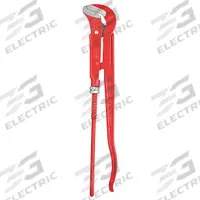 KNIPEX Pipe Wrench: Alloy Steel, 2 3/4 in Jaw Capacity, Serrated, 21 in Overall Lg, I-Beam (MPN 83 30 020). Key specifications — attr309808: I-Beam; attr309815: Alloy Steel; attr324941: KNIPEX.