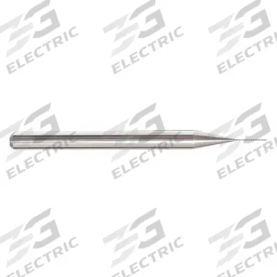 APPROVED VENDOR Ball End Mill: Carbide, 4 Flute, 1/16" Mill Dia, 1/2" LOC, 2-1/2" OAL (MPN 251-002120) - Pencil-Neck Carbide Ball End Mills