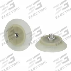 SCHMALZ Vacuum Pad Assembly: Flat, 1/4 in NPT Vacuum Port, 87.1 mm Pad Dia, Clear, 23 mm Pad Ht, SUF (MPN 10.01.01.15150). Key specifications — attr1019136: 10.01.01.15150; attr1019138: SCHMALZ; attr1019139: 55 A.