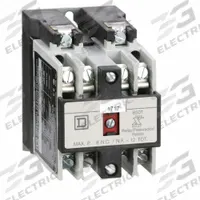 SQUARE D NEMA Control Relay: Surface Relay Mounting, 120V AC Coil Volt, 2NO, 10 A (MPN 8501XO20V02). Key specifications — Brand: SQUARE D.