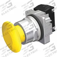 SIEMENS Mushroom Head Push Button: Non-Illuminated, Mushroom Head Profile, Non-Metallic, 30 mm (MPN 52PR8W4A). Key specifications — Brand: SIEMENS; Action: Maintained; Series: Class 52; Push Button Material Type: Non-Metallic.