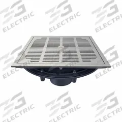 ZURN Deck Drain: 20 1/8 in Overall Dia, 9 3/4 in Overall Ht, 18 5/8 in Overall Wd, Cast Iron, Bronze (MPN ZN150F-6NH). Key specifications — Connection Type: No Hub; Includes: Rotatable Frame; Brand: ZURN.